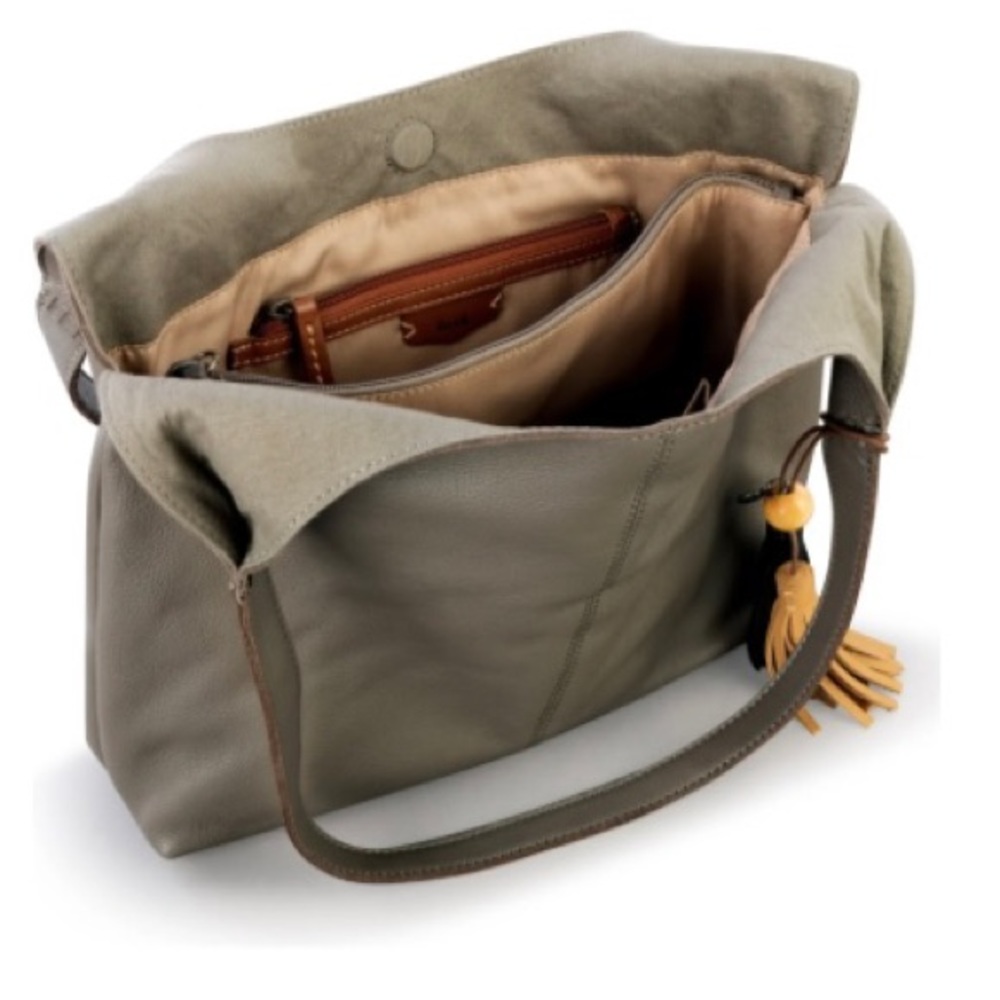 NWT The Sak Leather Hobo Bag (Mushroom color) - Picture 4 of 12